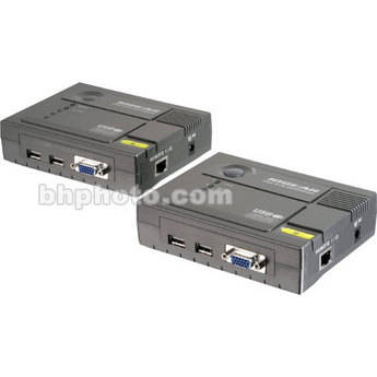 Iogear USB KVM Console Extender - Extends up to 500' via Cat 5 Connection