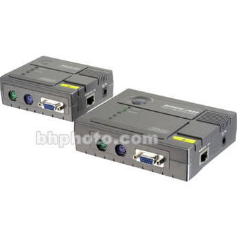 Iogear Extensor de Console KVM - Conectores PS/2, Rj45