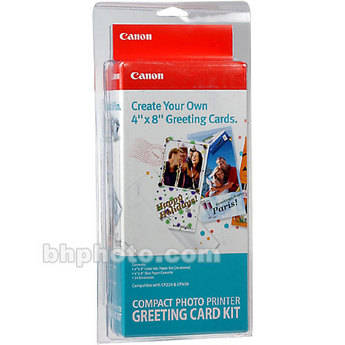 Canon Greeting Card Kit (4x8" 24 paper & Envelopes)