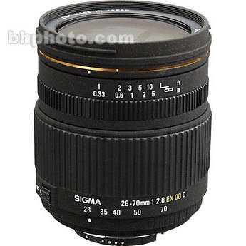 Sigma 28-70mm f/2.8 EX DG Autofocus Lens for Nikon AF