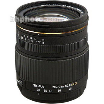 Sigma 28-70mm f/2.8 EX DG Autofocus Lens for Pentax AF