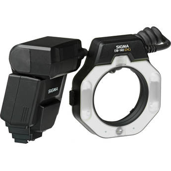 Sigma EM-140 DG � Flash Macro Ringlight para Sony Alpha e Minolta Maxxum