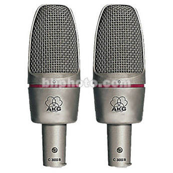 AKG C3000BTP Studio Microphone Twin Pack