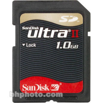 SanDisk 1GB Ultra II Secure Digital (SD) Card