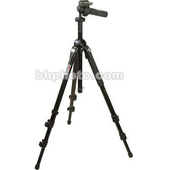Manfrotto by Bogen Imaging 3021BPRO Tripod (Black) with 322RC2 Grip Head