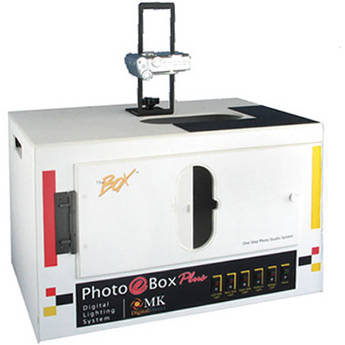 MK Digital Direct Photo eBox Plus Fluorescent, Tungsten-Halogen Lighting Kit (120VAC)