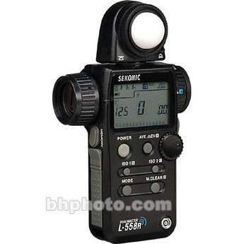 Sekonic L-558R Dualmaster Meter with Digital Radio Transmitter Module