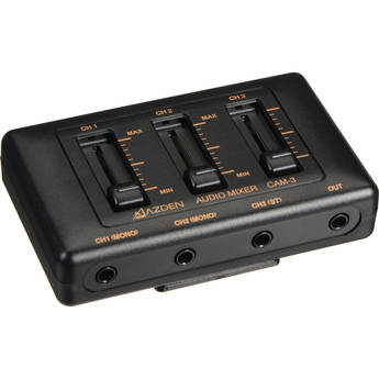 Azden CAM-3 3-Channel Mic Mixer