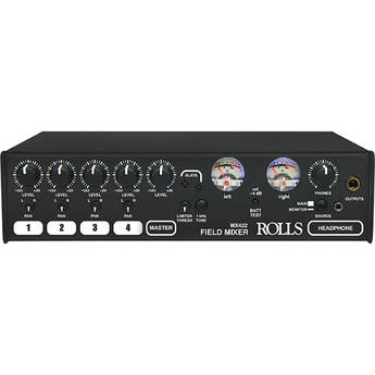 Rolls MX422 - 4 Channel Field Audio Mixer