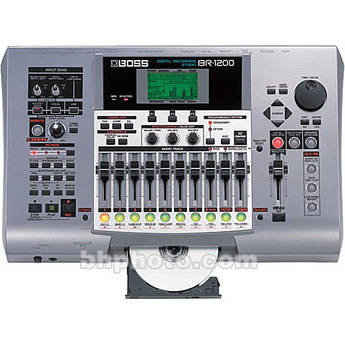 Boss BR-1200CD - Gravador Workstation de 12 Trilhas