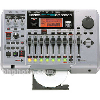 Boss BR-900CD � Gravador Digital de Workstation de Mesa Pessoal de 8 Trilhas