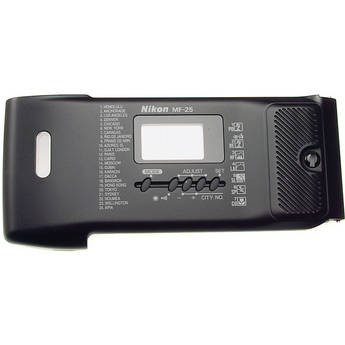 Nikon MF-25 - Back Dados para Hora Mundial