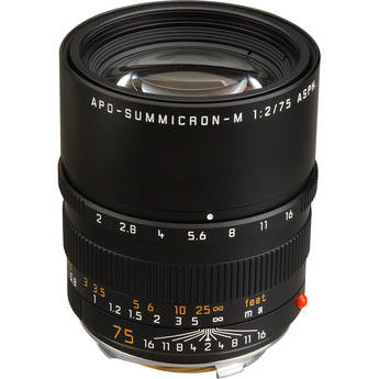 Leica Lente Aesf�rica Summicron M de f/2,0 APO e 75mm (6 Bits)