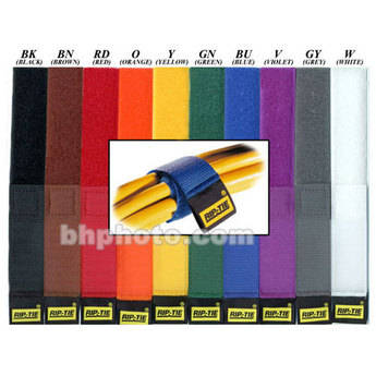 Rip-Tie CableWrap 1.0 x 14"  (10 Pack) (Rainbow             )