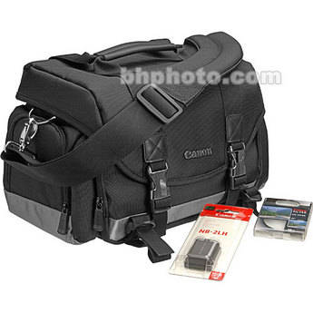 Canon Kit de Inicia��o: inclui Bolsa de Acess�rios, Bateria NB-2LH e filtro de 58mm