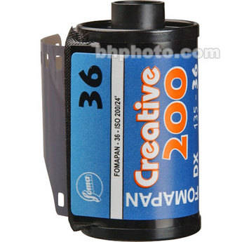 Foma Fomapan Creative 200 135-36 Black and White Print (Negative) Film