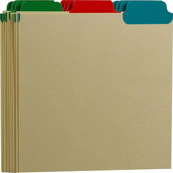 Print File CD Tabbed Dividers (Set of 12)