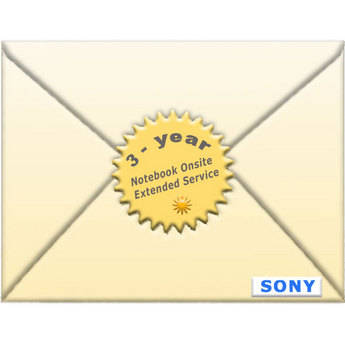 Sony 3-Year On-site Service for Sony VAIO Notebook