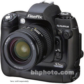 Fujifilm FinePix S3 Pro Digital SLR Camera, 12.3 Megapixel (Camera Body)