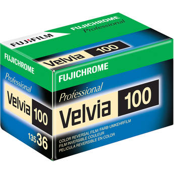 Fujifilm RVP 135-36 Fujichrome Velvia 100 Professional Color Slide Film