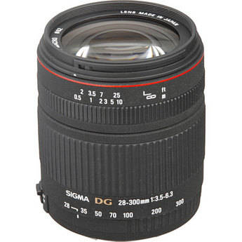 Sigma 28-300mm f/3.5-6.3 DG IF Macro Autofocus Lens