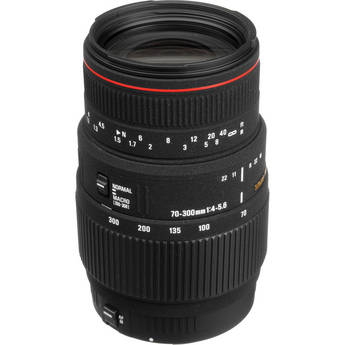 Sigma 70-300mm f/4-5.6 APO DG Macro Autofocus Lens for Canon EOS