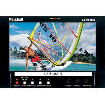 Marshall V-R70P-HDA 7" LCD Monitor