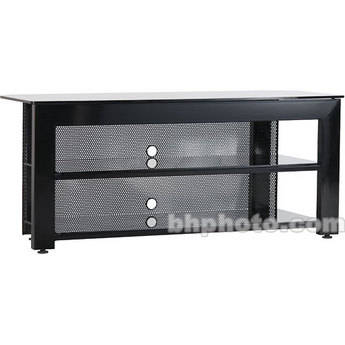 Sanus SFV49b 49" Wide 3-Shelf Audio Video Stand - Black
