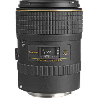 Tokina Lente Autofoco 100mm f/2.8 AT-X M100 AF Pro D Macro para Canon EOS