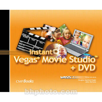CMP Books Livro: Instant Vegas Movie Studio +DVD (Vers�o em Ingl�s)
