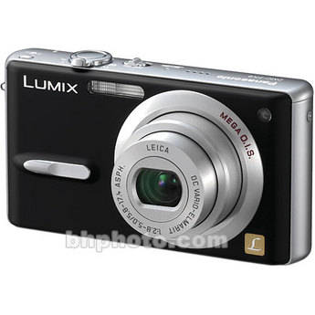 Panasonic Lumix DMC-FX9 Digital Camera (Black)