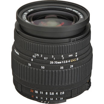Sigma 28-70mm f/2.8-4 Compact High Speed Zoom AF Lens for Nikon
