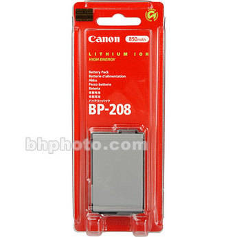 Canon BP-208 Lithium-Ion Battery (850mAh)