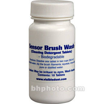 Visible Dust Sensor Brush Wash (10 tablets)