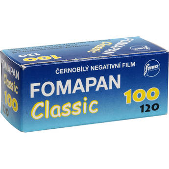 Foma Fomapan Classic 100 120mm Black and White Print (Negative) Film