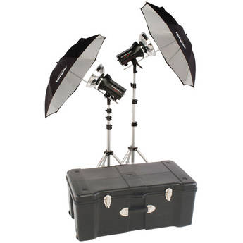 Photogenic StudioMax III 640 Total W/S Portrait Studio 2 Light Kit (120V)