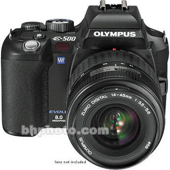 Olympus Evolt E-500 Digital Camera Body (Black)