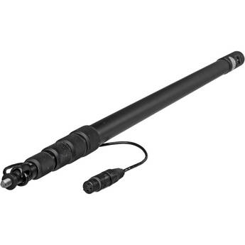 K-Tek KE-110CCR Avalon Series Aluminum Boompole with Internal  Coiled XLR Cable