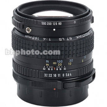 Pentax Telephoto 165mm f/4 Leaf Shutter Lens for Pentax 67