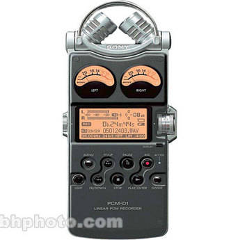 Sony PCM-D1 - Gravador Port�til com Mem�ria Flash 