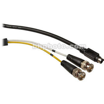 Comprehensive HR Series S-Video 4-pin Male to 2x BNC Male Y-Cable - 3'
