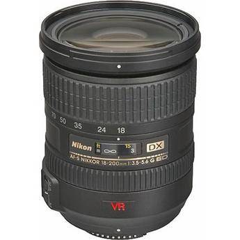 Nikon 18-200mm f/3.5-5.6G ED-IF AF-S DX VR Autofocus Lens