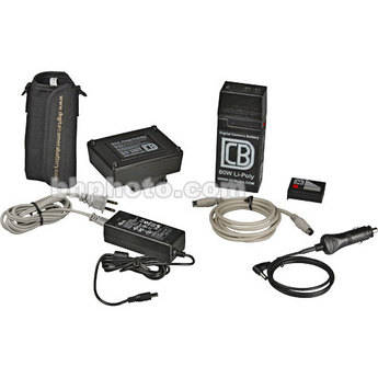 Digital Camera Battery Pack de Bateria de Pol�mero de L�tio de 80W com Carregador R�pido Universal e Case de Transporte