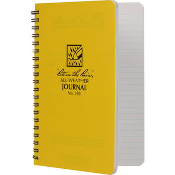 Rite in The Rain All Weather Spiral Notebook With Journal Page Pattern - 4.6" x 7"