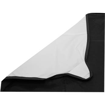 Photoflex Reversible Fabric for LitePanel Frame, White/Black (39x39", 1x1m)