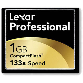 Lexar 1GB Professional 133x CompactFlash Card