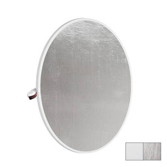 Photoflex LiteDisc Circular Reflector, White Opaque/Silver, 12" (30.5cm)