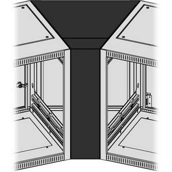 Middle-Atlantic 45-Deg Corner Wedge for SCRK/SCQRK Consoles (Light Gray)