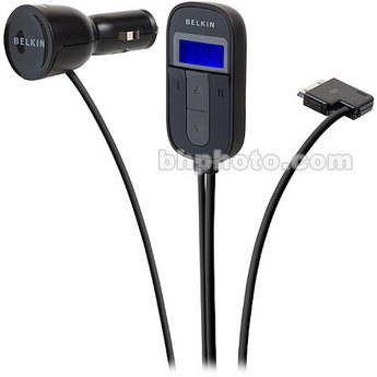 Belkin TuneCast Auto for iPod - FM Transmitter and Car Charger