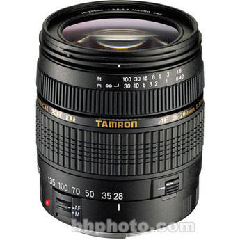 Tamron AF 28-200mm Super Zoom f/3.8-5.6 XR Di Lens